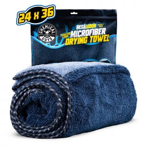 Chemical Guys Megalodon Pocket Grip Twisted Loop Microfiber Drying Towel