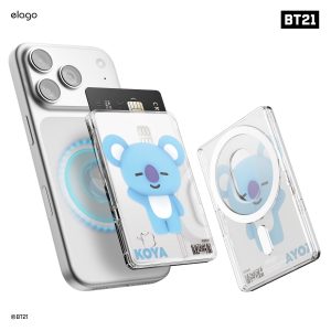 BT21 | elago Magnetic Clear Card Pocket DDP