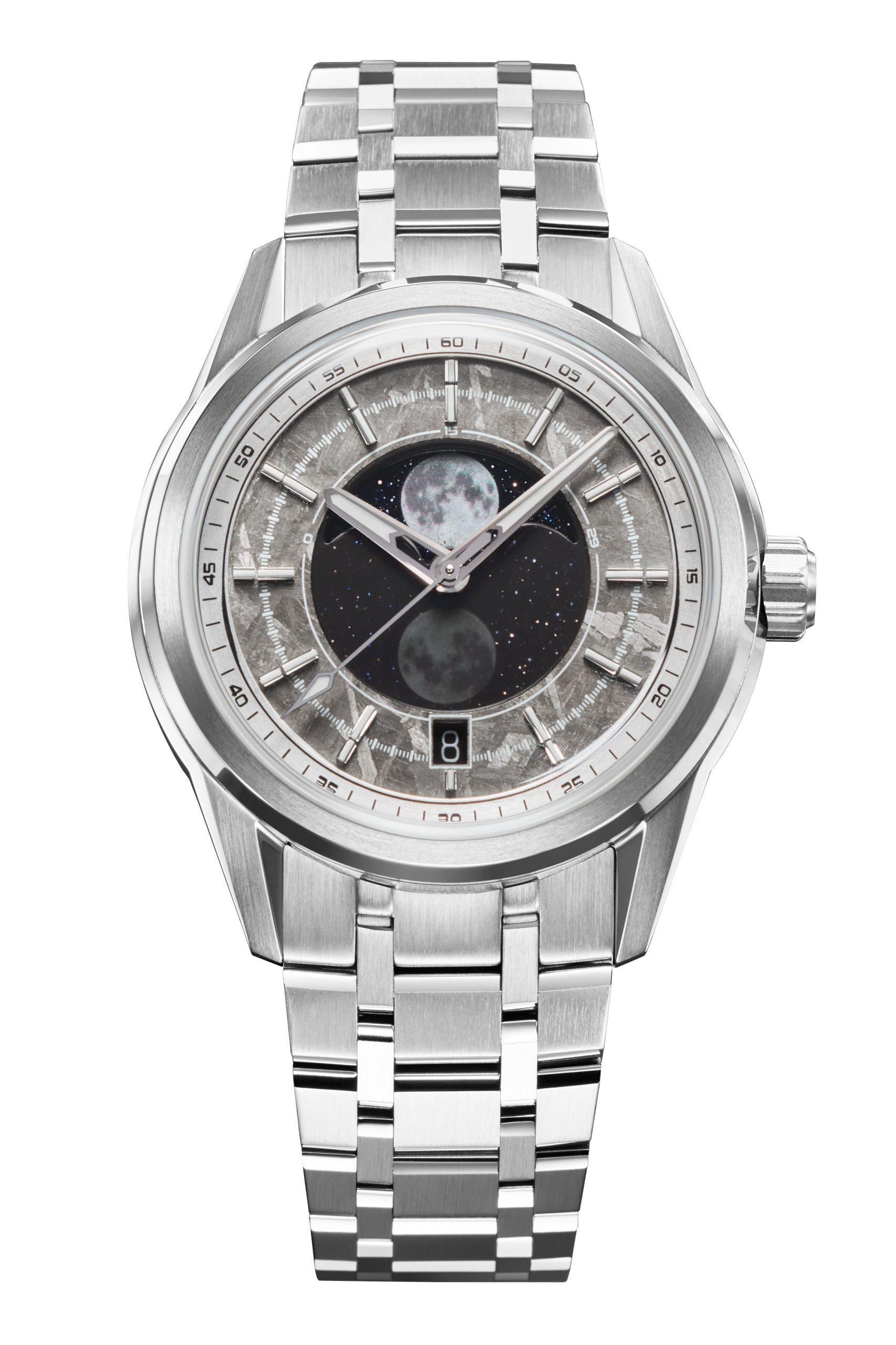 Zelos Helica Moonphase Meteorite