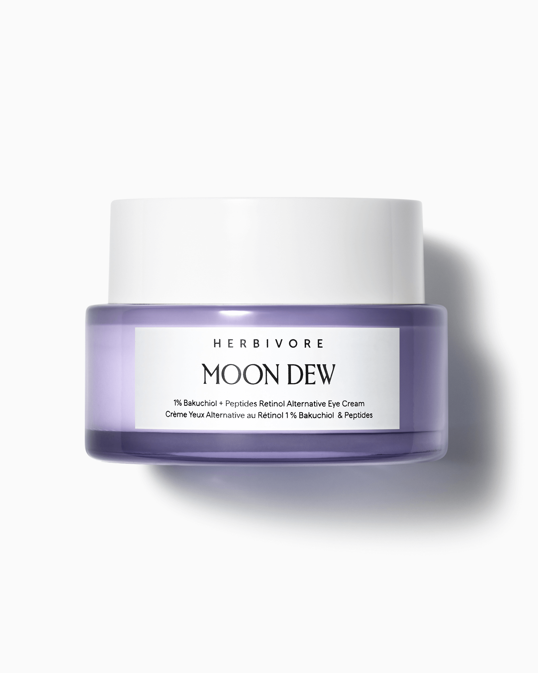 Herbivorebotanicals MOON DEW 1% Bakuchiol + Peptides Retinol Alternative Eye Cream