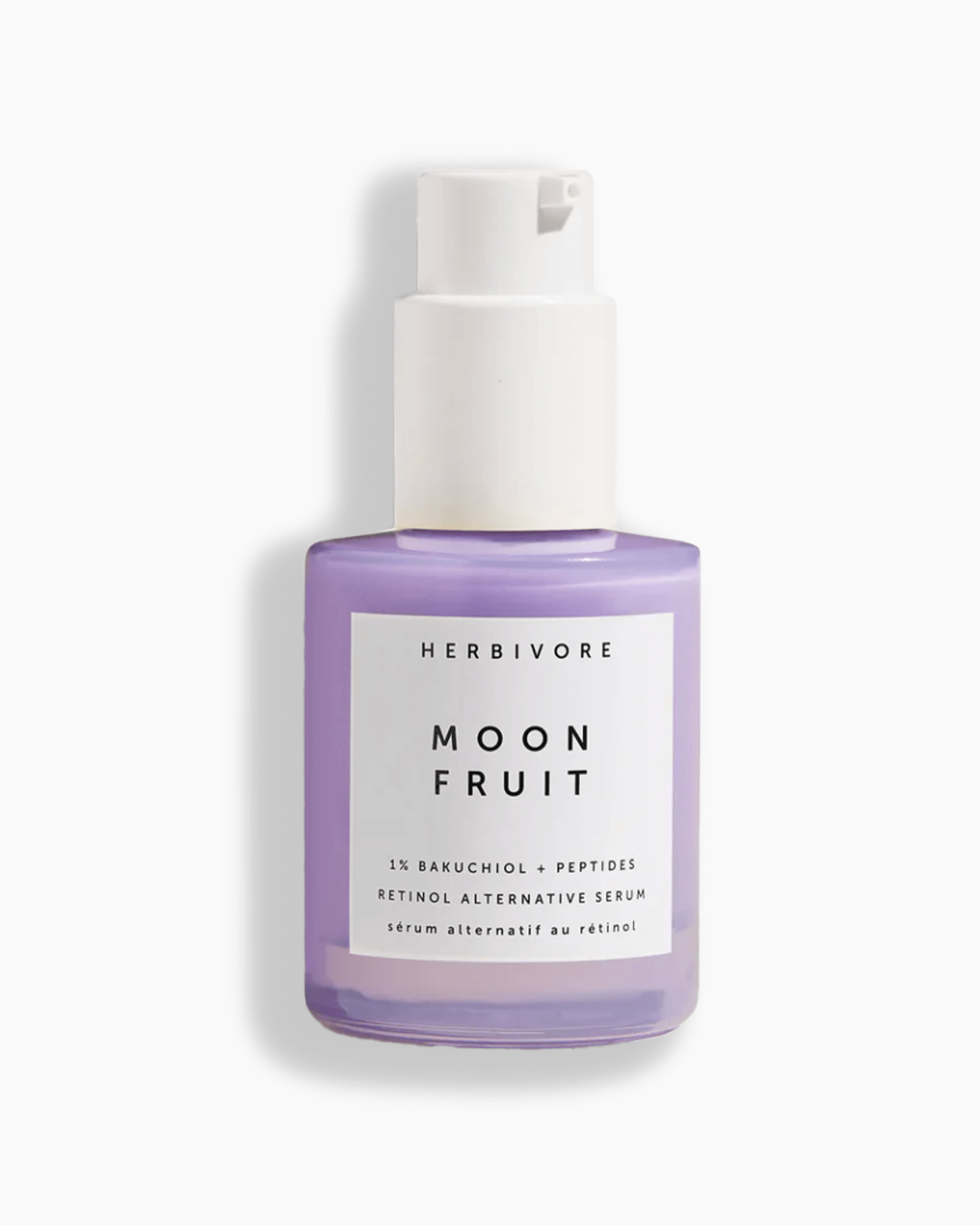 Herbivorebotanicals MOON FRUIT 1% Bakuchiol + Peptides Retinol Alternative Serum
