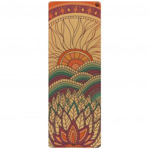 Grove Aura Cork Yoga Mat - Mountain Magic