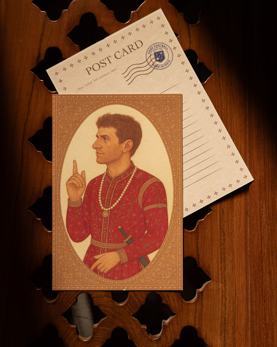 Shop Football Thomas Muller Postcard