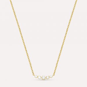 Dinny Hall Elyhara Diamond Scoop Necklace