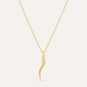 Dinny Hall Toro Horn Charm Necklace
