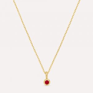 Dinny Hall Precious Pip Ruby Necklace