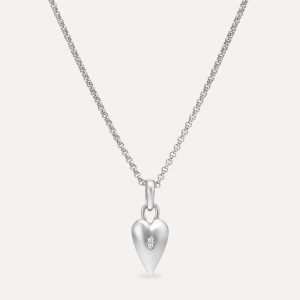 Dinny Hall Heart Shield Charm Necklace
