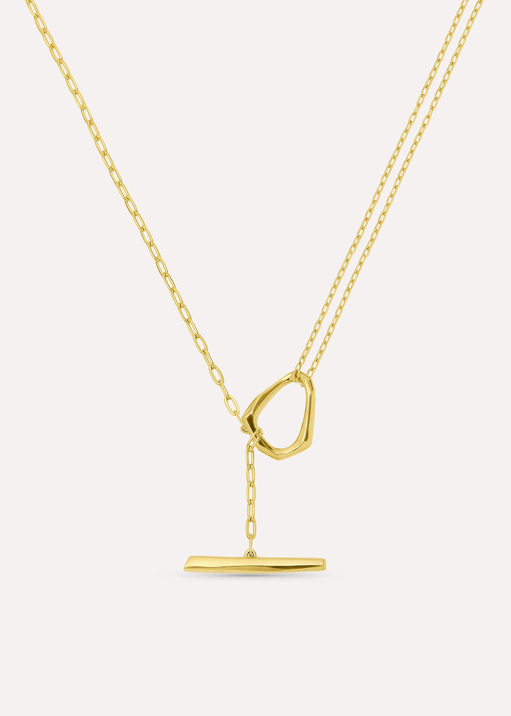 Dinny Hall Thalassa Medium T-Bar Lariat Necklace