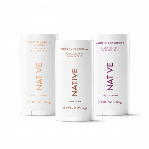 NATIVE Deodorant Discovery 3-Pack