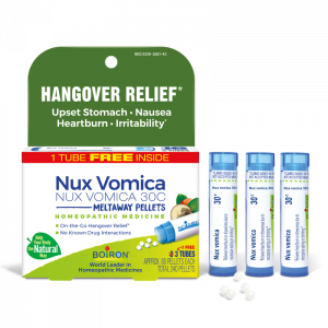 Grove Nux Vomica 30C Meltaway Pellets + Bonus Pack - Hangover Relief