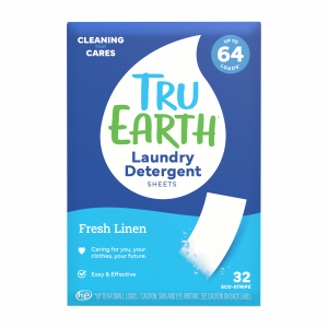 Tru Earth Laundry Detergent - Fresh Linen / 32 Strips