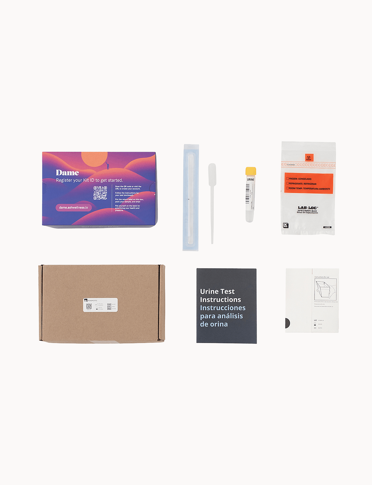 Dame Gonorrhea & Chlamydia STI Kit - 1 Site