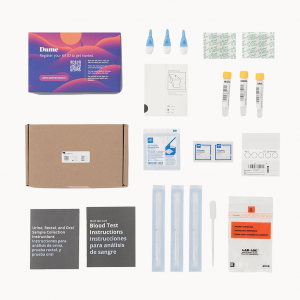 Dame Gonorrhea, Chlamydia & Syphilis STI Test Kit - 3 Site
