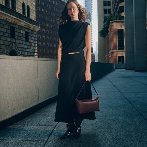 Cuyana Ponte Asymmetrical Top