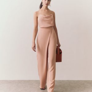 Cuyana Silk Overlay Pant