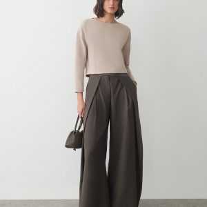 Cuyana Fleece Cinched Top