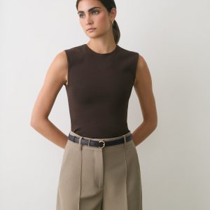 Cuyana Crescent Buckle Belt