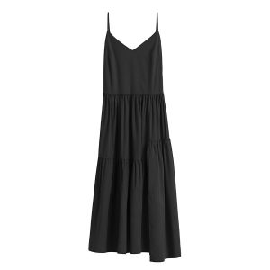 Cuyana Poplin Tiered Dress