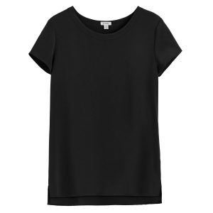 Cuyana Silk High-Low Tee