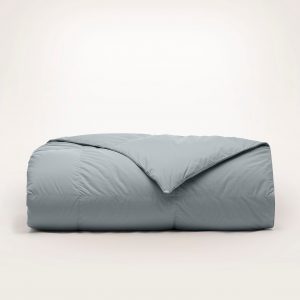Bollandbranch Percale Quilted Down Alternative Comforter - Bluestone