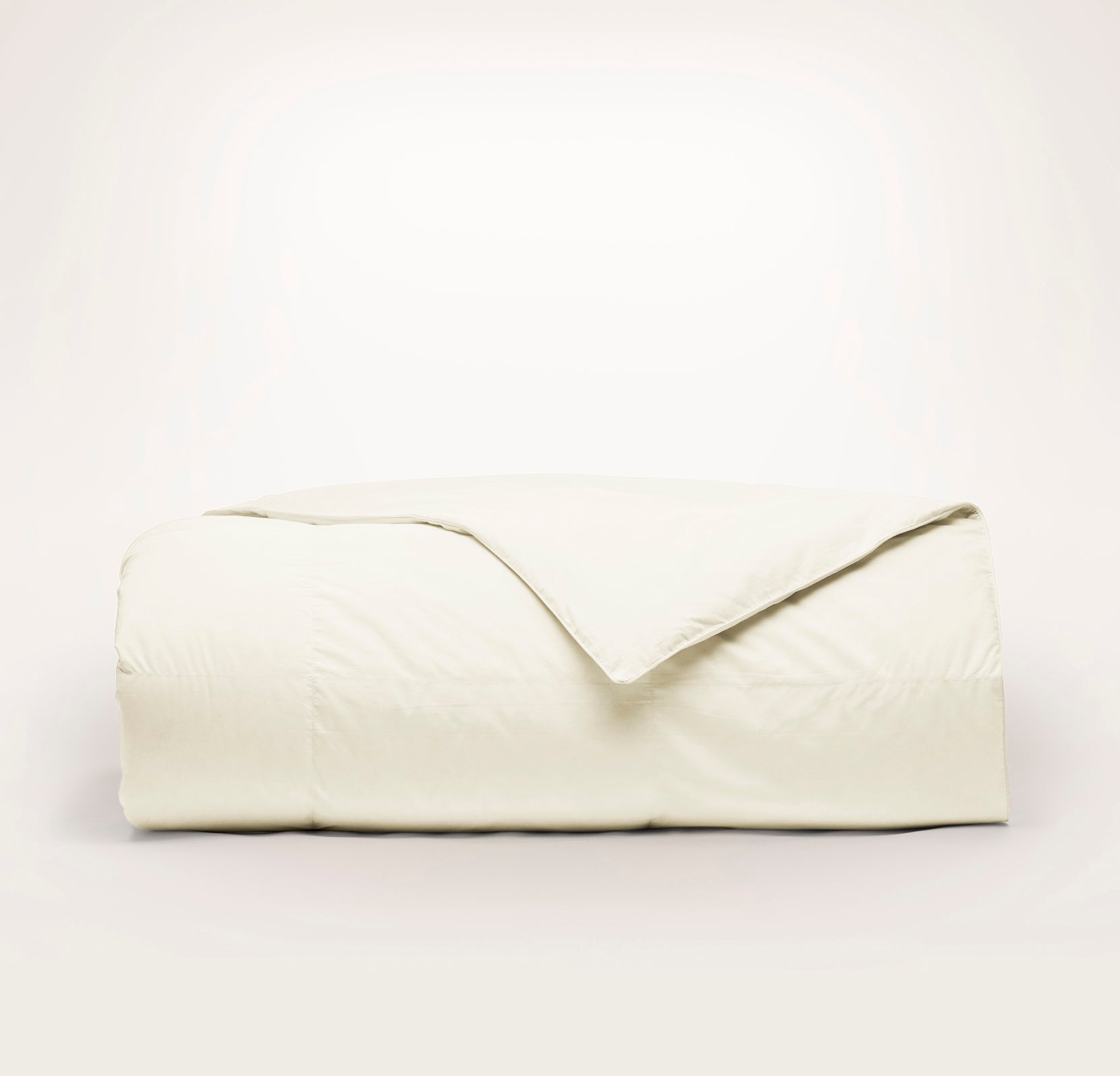 Bollandbranch Percale Quilted Down Alternative Comforter - Cream