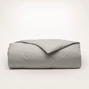 Bollandbranch Percale Quilted Down Alternative Comforter - Pewter