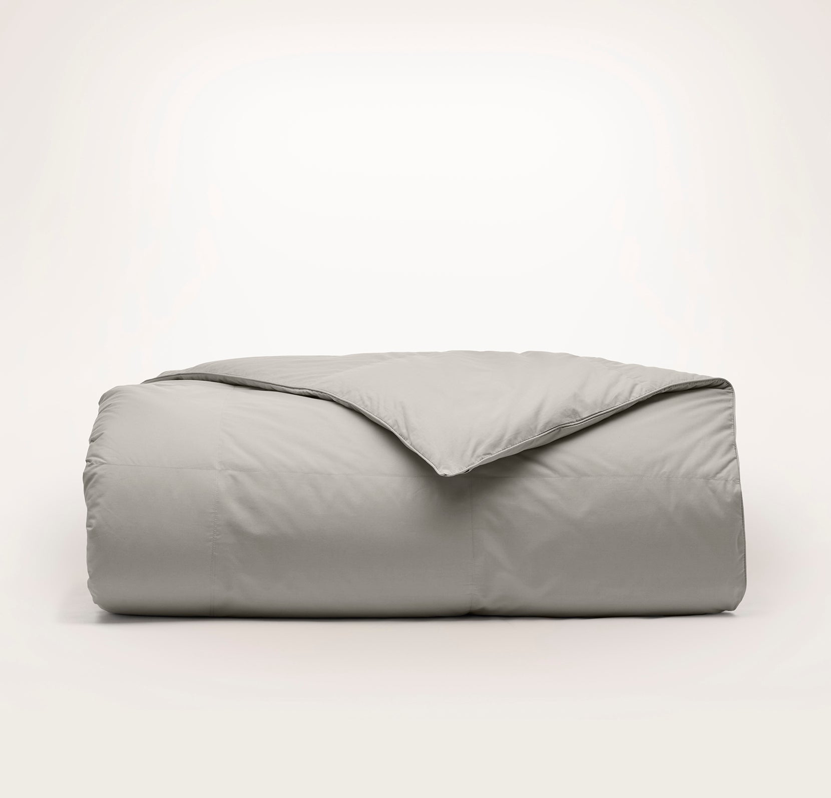 Bollandbranch Percale Quilted Down Comforter - Pewter