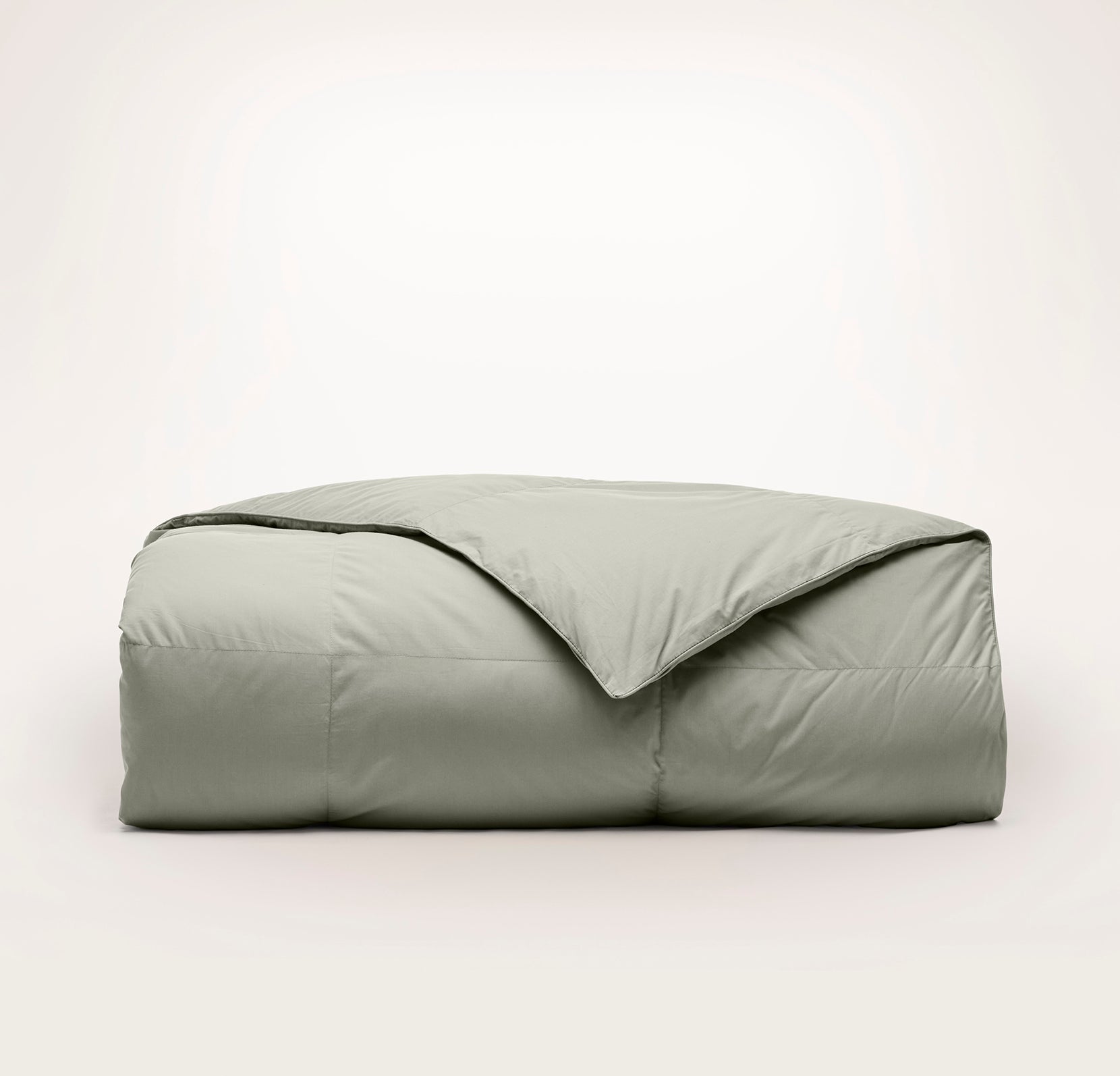 Bollandbranch Percale Quilted Down Alternative Comforter - Sageleaf