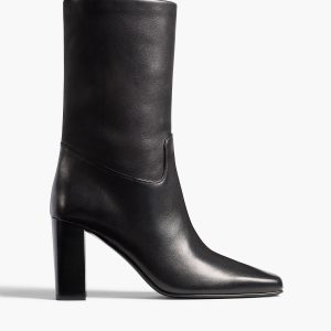 Khaite Petra Ankle Boot in Black