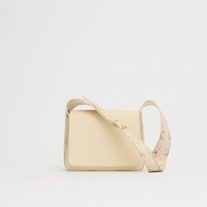 Mansurgavriel Box Shoulder Bag - Jasmine/Roccia