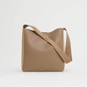 Mansurgavriel Box Tote - Anise/Anise Suede