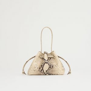 Mansurgavriel Drawstring Pouchette - Roccia
