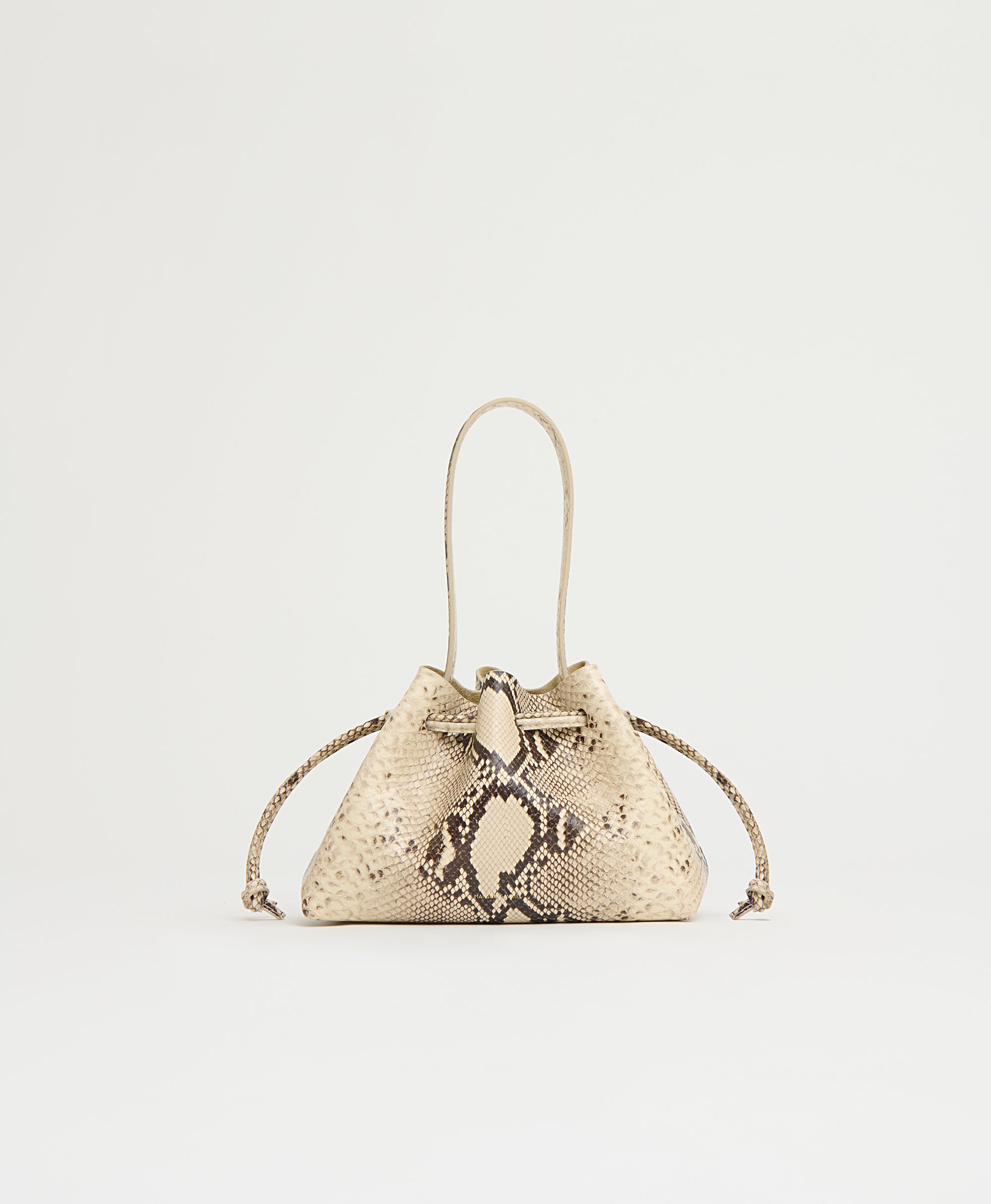 Mansurgavriel Drawstring Pouchette - Roccia