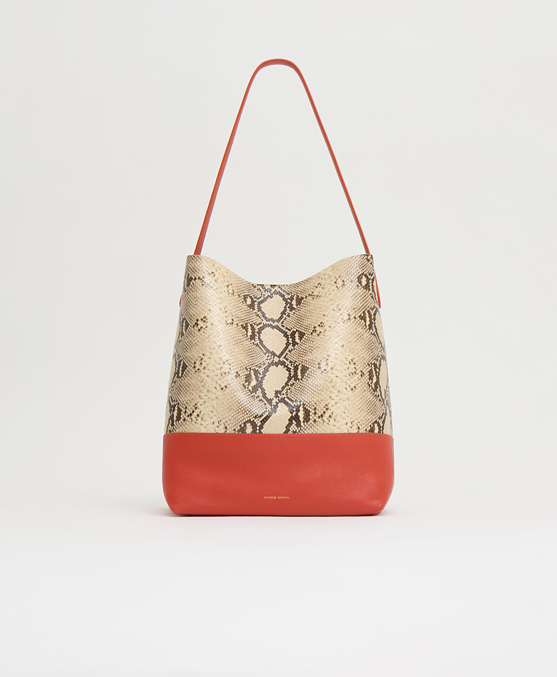 Mansurgavriel Everyday Cabas - Roccia/ Pomodoro