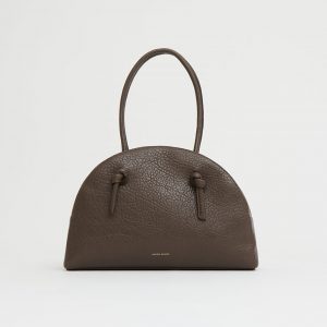 Mansurgavriel Fortuna Bowling Bag - Ebony