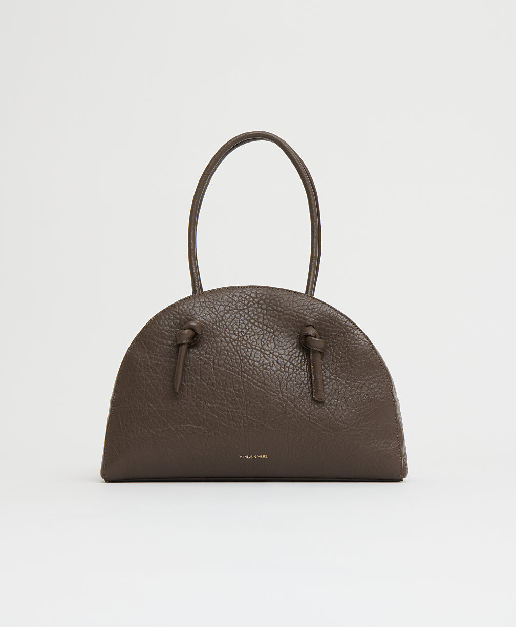 Mansurgavriel Fortuna Bowling Bag - Ebony