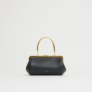 Mansurgavriel Pina Evening Bag - Black