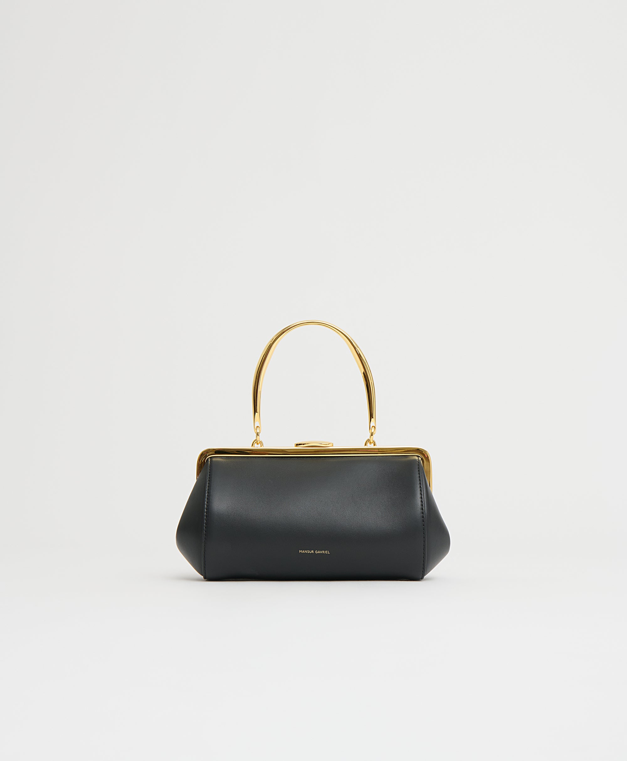 Mansurgavriel Pina Evening Bag - Black