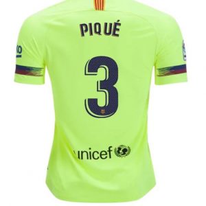 Soccer Jersey Club Barcelona Pique Away Jersey 2018/19