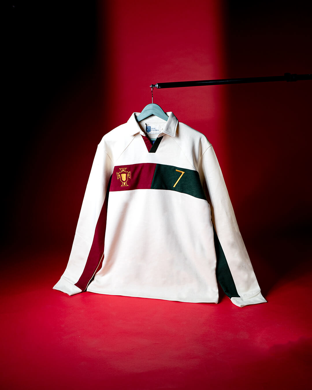 Shop Football Portugal Collared Sweatshirt