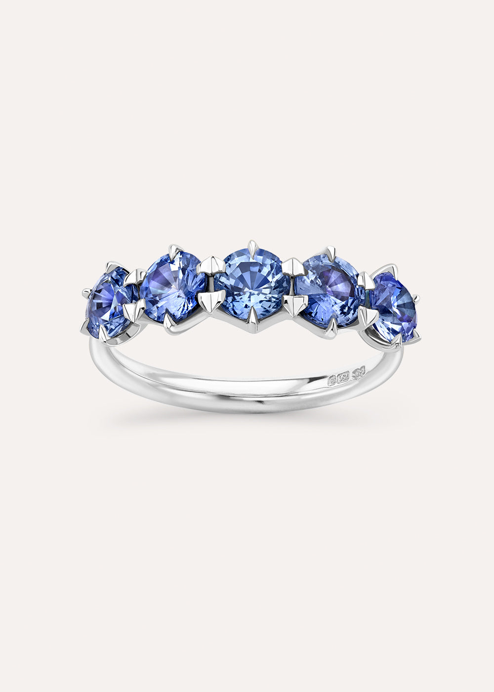 Dinny Hall Elyhara Blue Sapphire Five Stone Ring