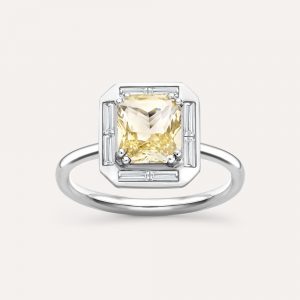 Dinny Hall Heni Yellow Sapphire & Diamond Ring