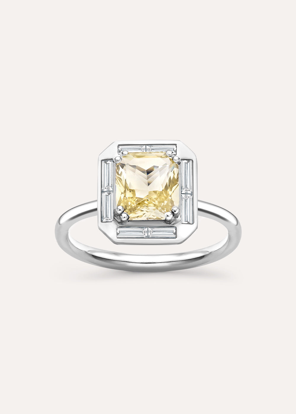 Dinny Hall Heni Yellow Sapphire & Diamond Ring