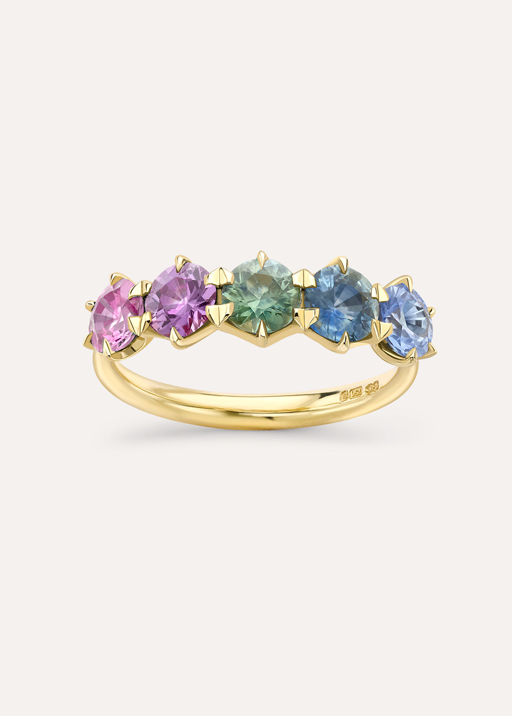 Dinny Hall Elyhara Sapphire Five Stone Ring