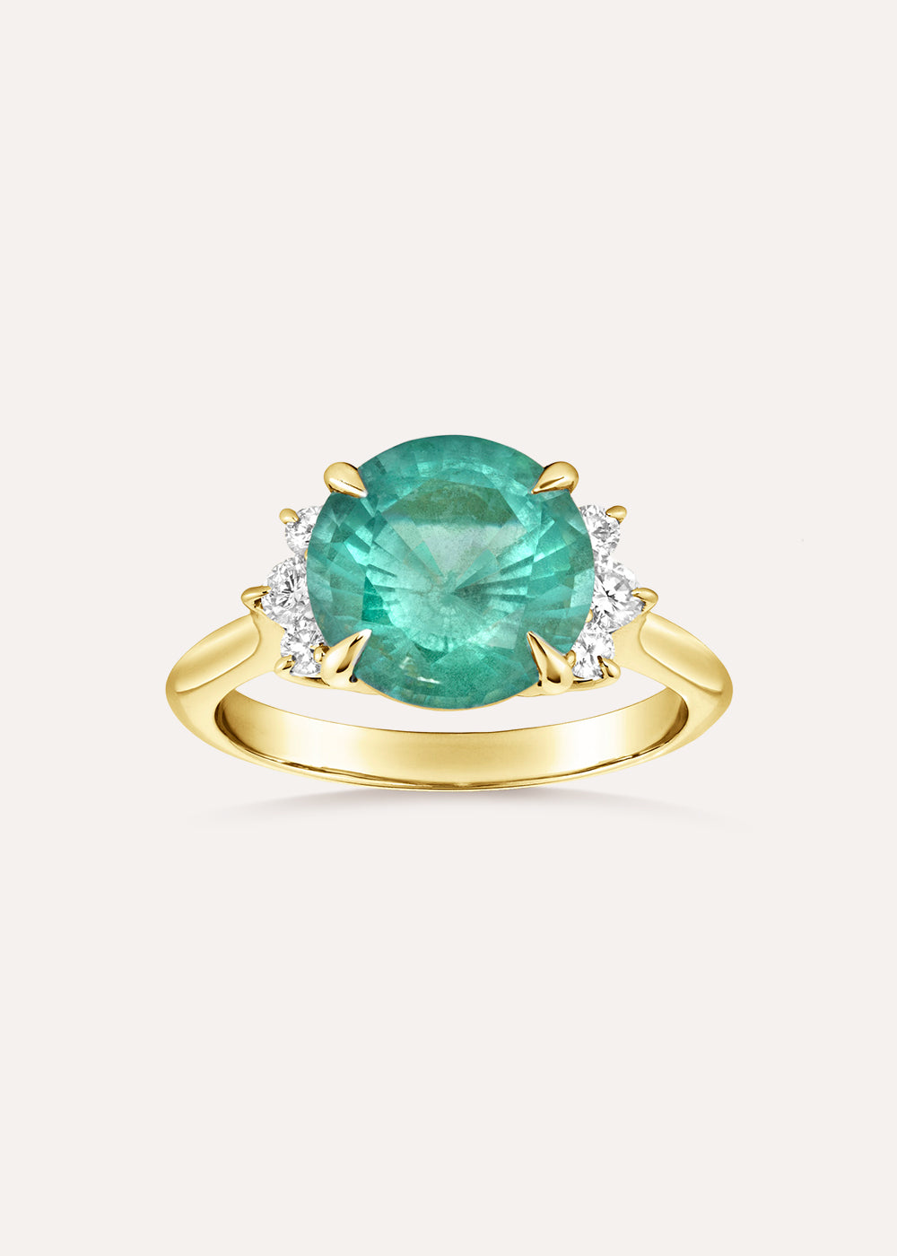 Dinny Hall Krista Emerald & Diamond Ring