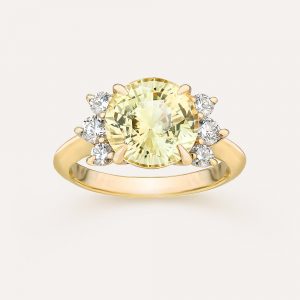 Dinny Hall Krista Yellow Sapphire & Diamond Ring