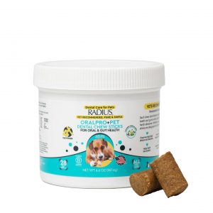Grove OralPro+ Pet Dental & Gut Chew Sticks for Dogs