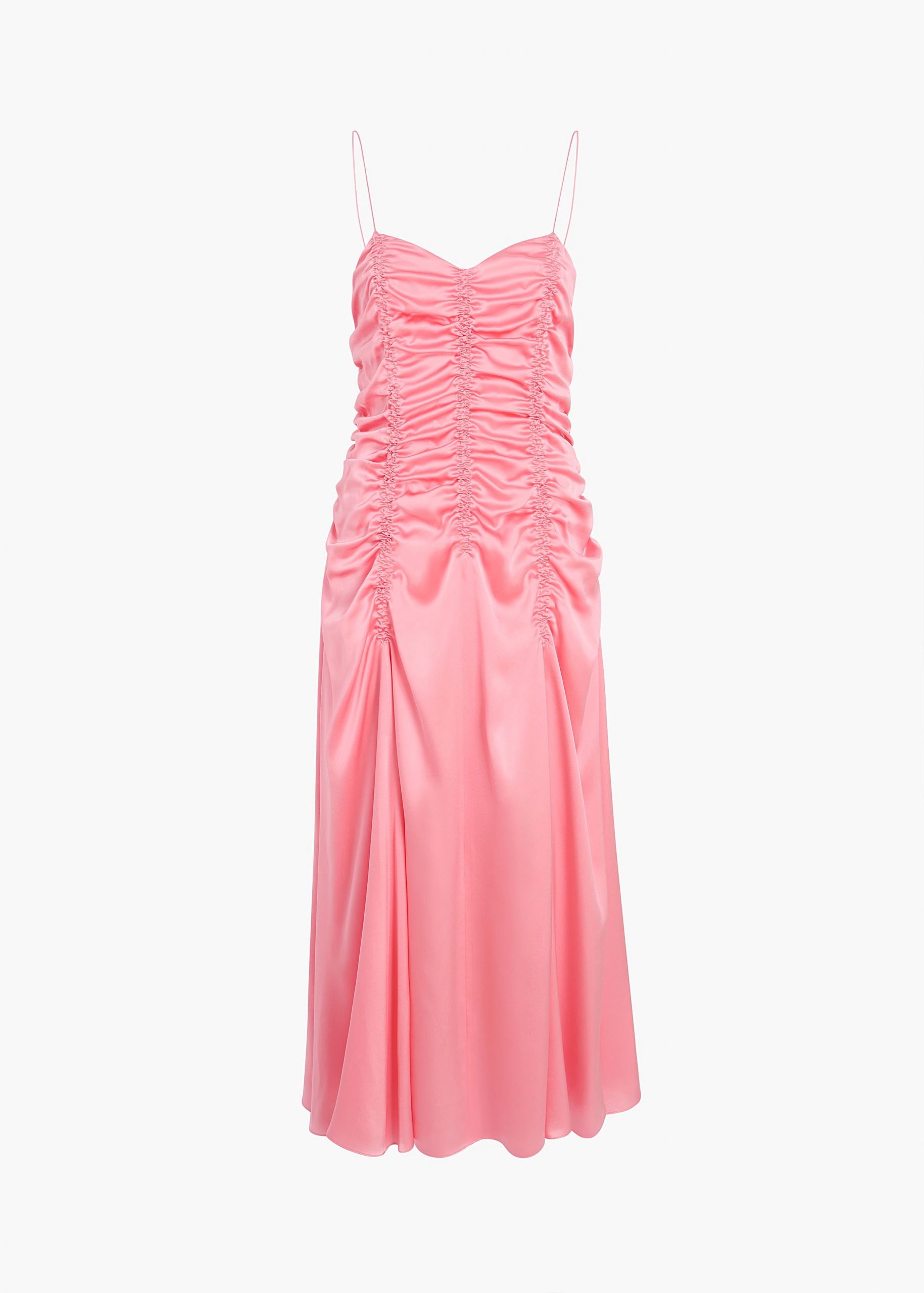 Khaite Raina Dress in Azalea
