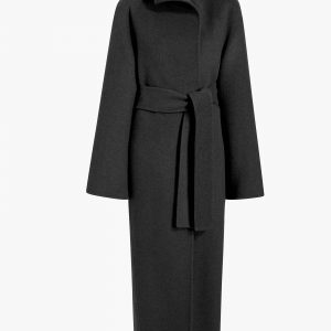 Khaite Romare Coat in Charcoal