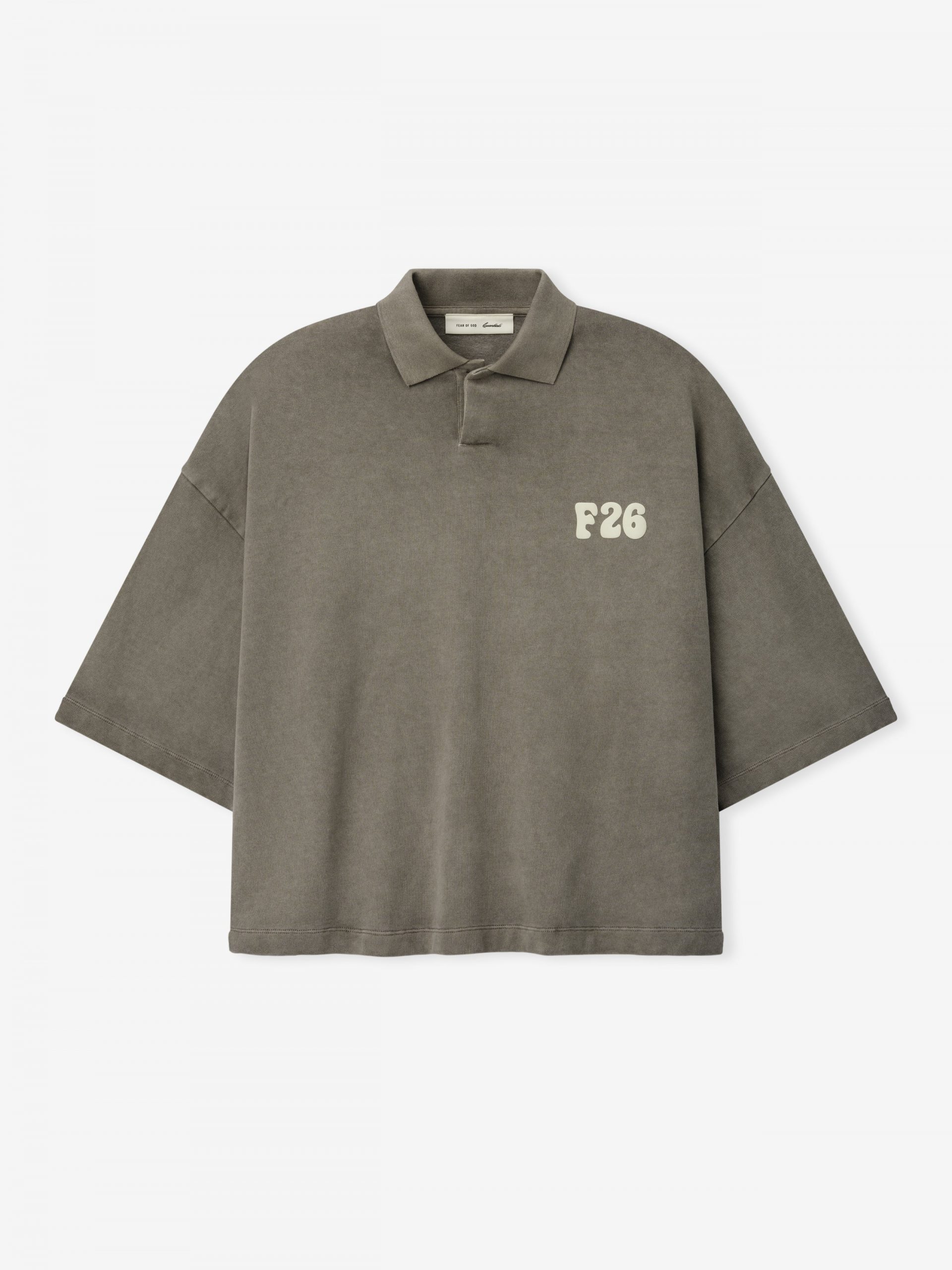 Fear of God Heavy Jersey Cropped Polo